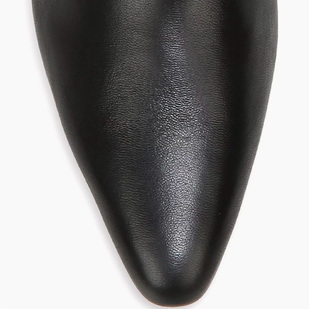 NEW Vince Hilda Leather Ankle Boots Black Size 5.5 - Picture 5 of 15